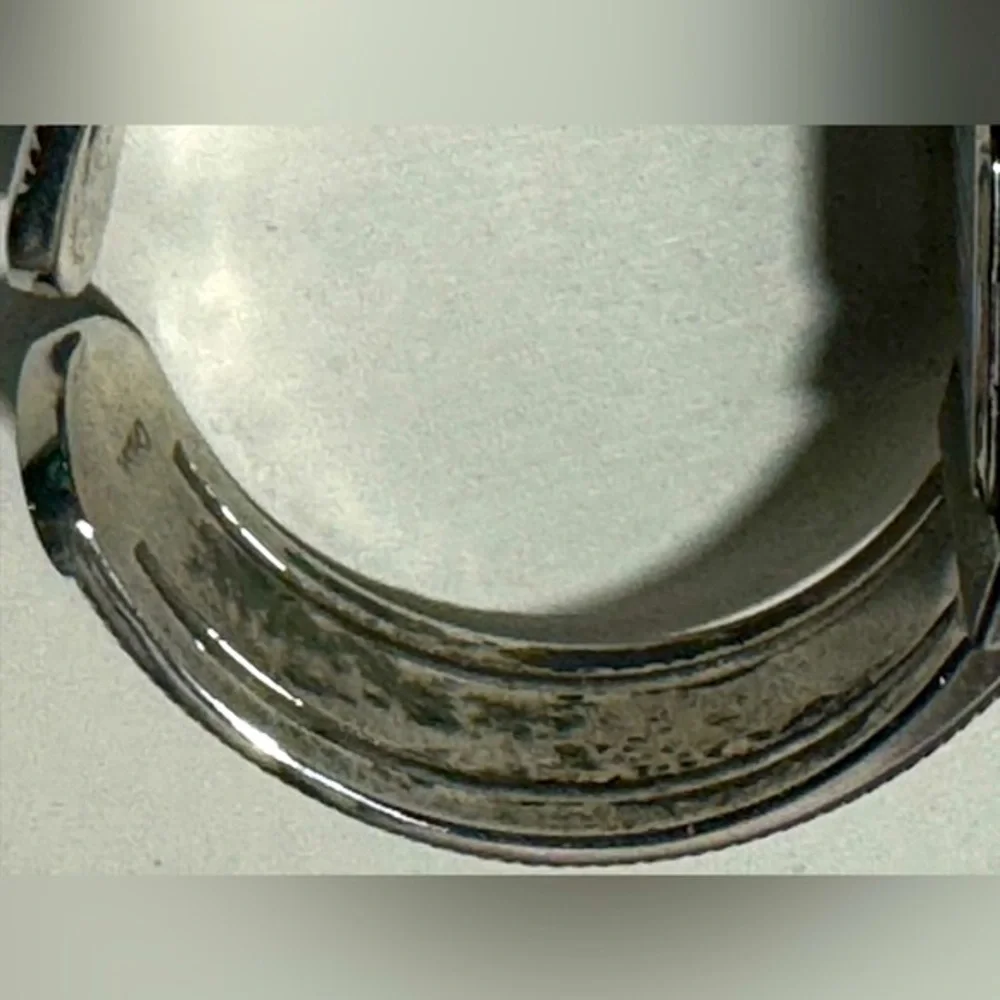 Premier Designs Silver Tone Cuff Watch